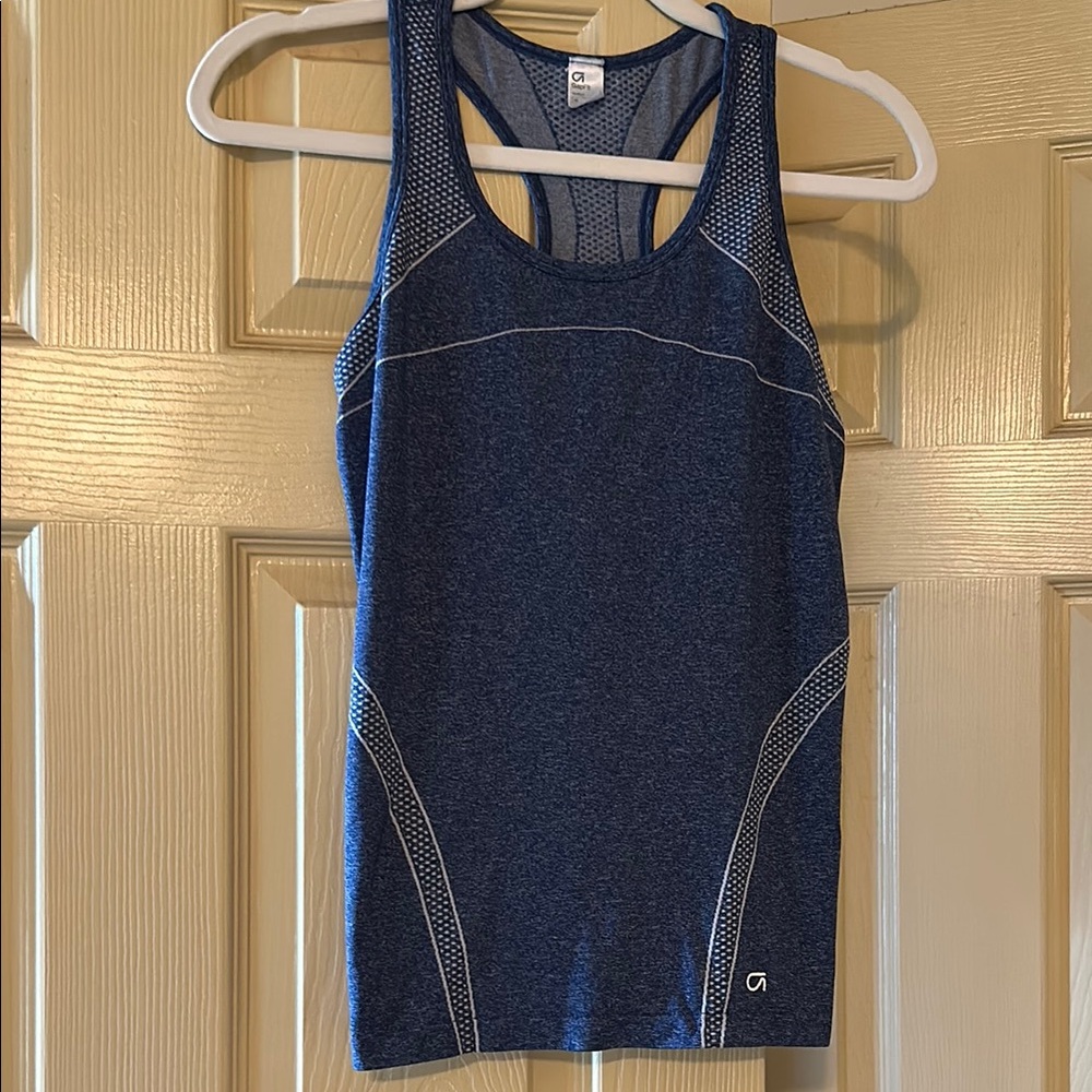 GAP Blue Fitted Tank Top